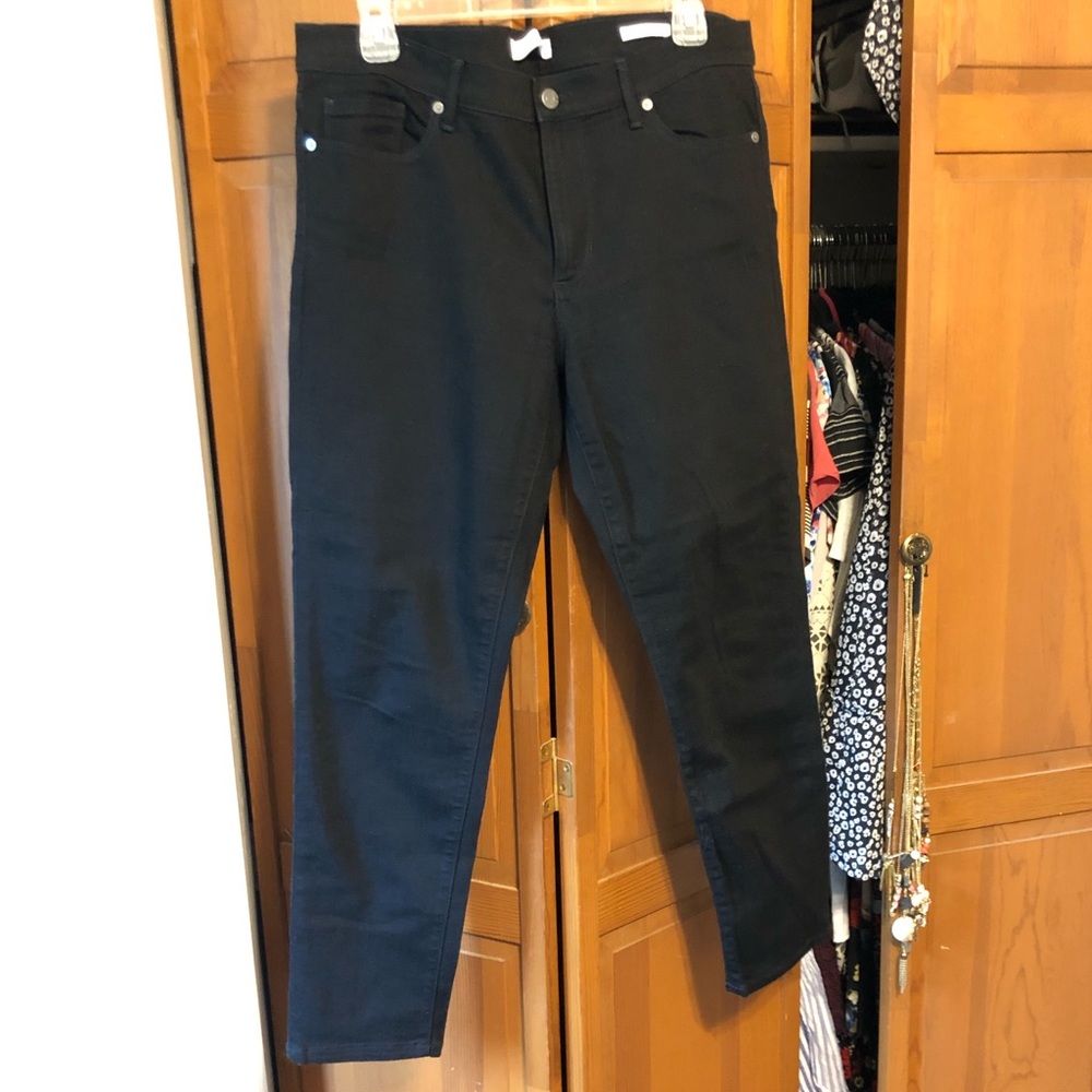 Banana Republic Black Skinny Ankle Jean